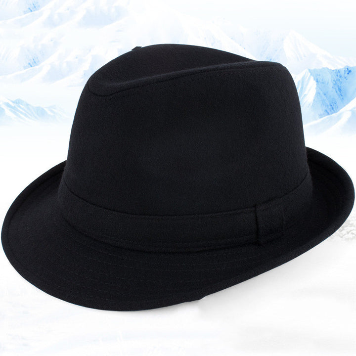 Autumn And Winter Men's Top Hat Woolen Hats, Autumn And Winter Warm Hats, Windproof Hats