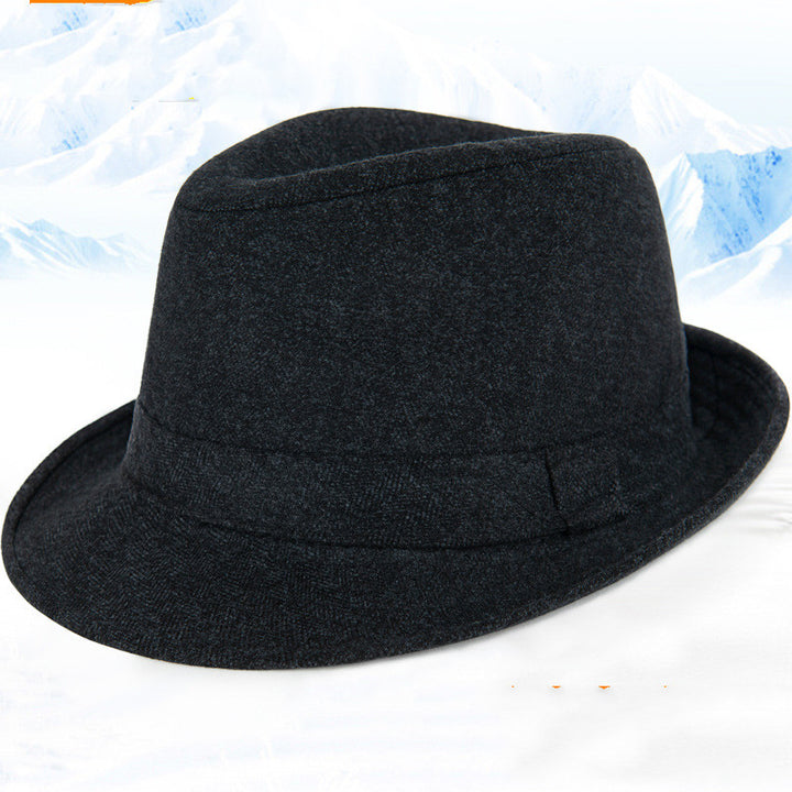 Autumn And Winter Men's Top Hat Woolen Hats, Autumn And Winter Warm Hats, Windproof Hats