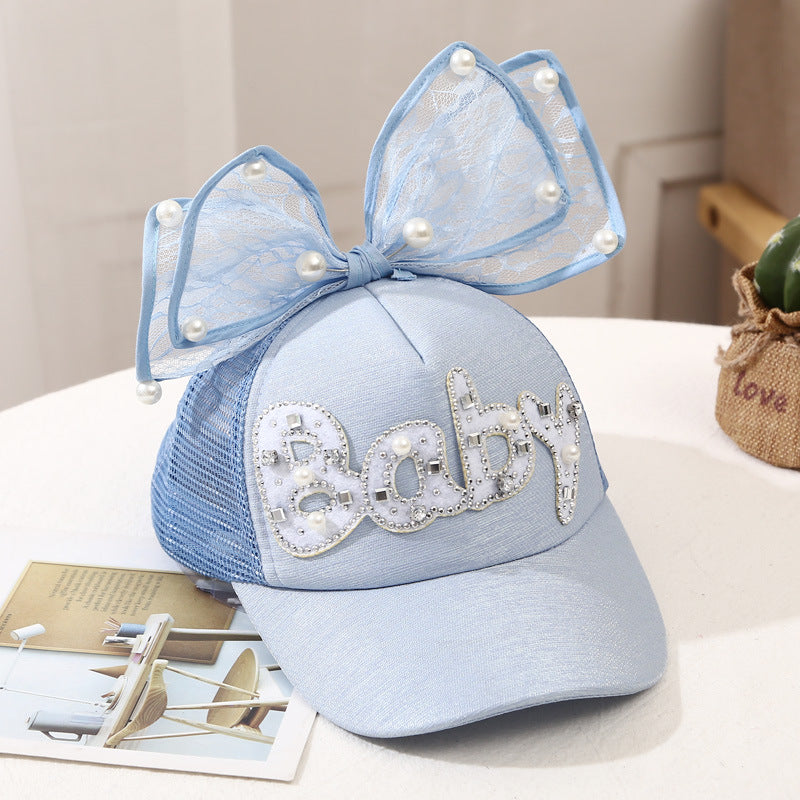 Girls Summer Cap Breathable Mesh Visor Baseball Sun Hat