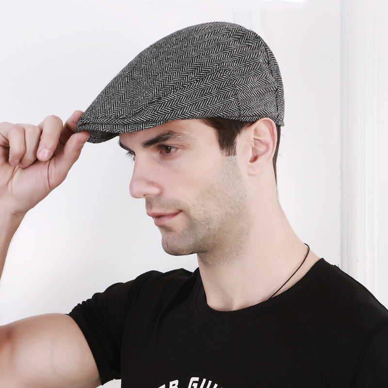 Men's Creative Cotton Simple Beret