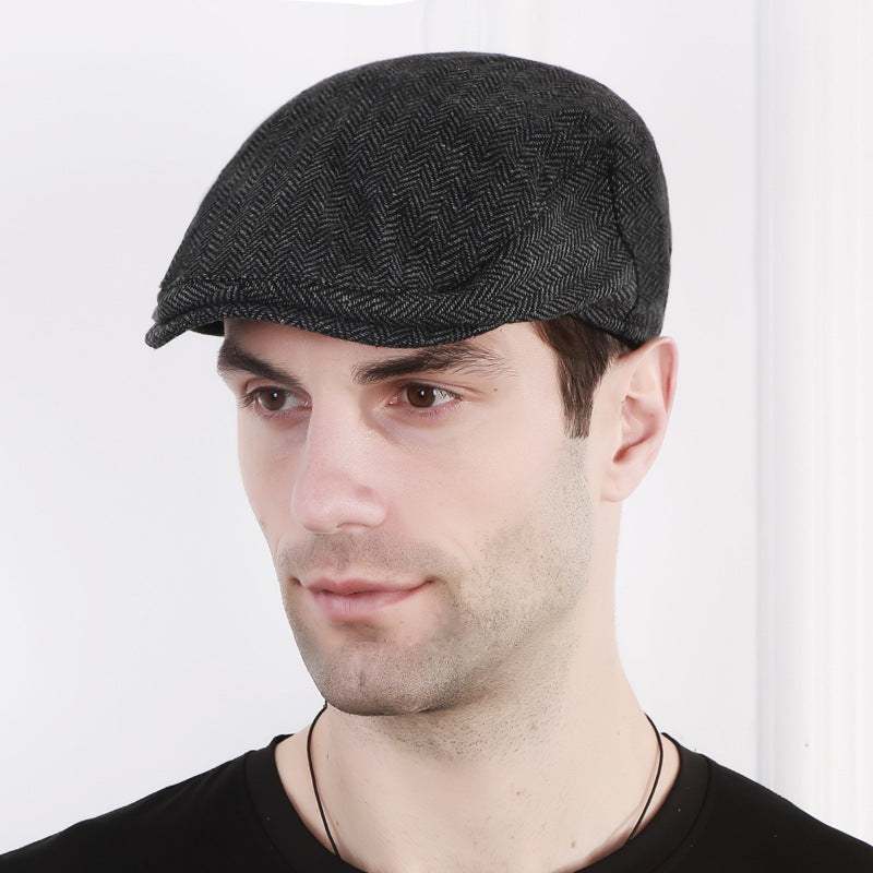 Men's Creative Cotton Simple Beret