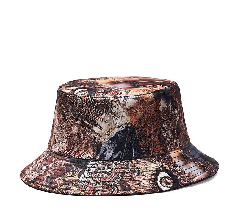 Graffiti Print Fisherman Hat