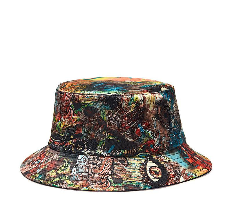 Graffiti Print Fisherman Hat