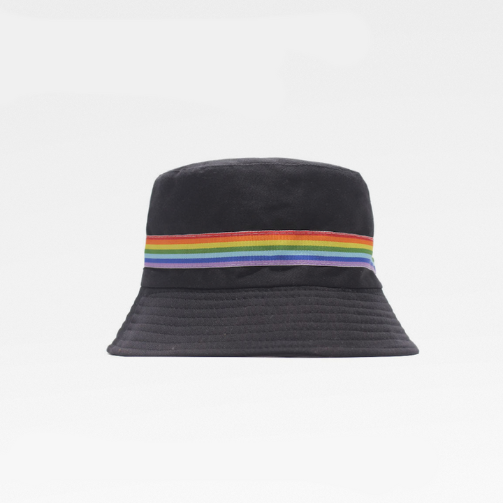 Rainbow Stripe Double Sided Fisherman Fashion