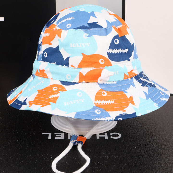 Sunshade Sun Cute Boy And Girl Pot Hat