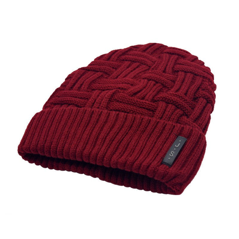 New thickened men's knitted hat