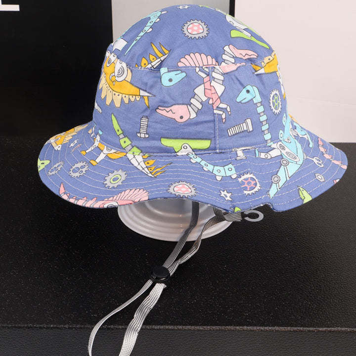 Sunshade Sun Cute Boy And Girl Pot Hat