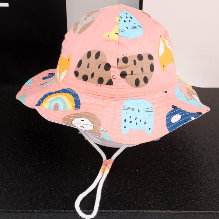 Sunshade Sun Cute Boy And Girl Pot Hat