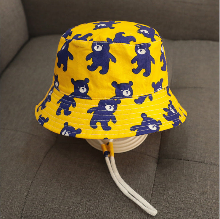 Sunshade Sun Cute Boy And Girl Pot Hat