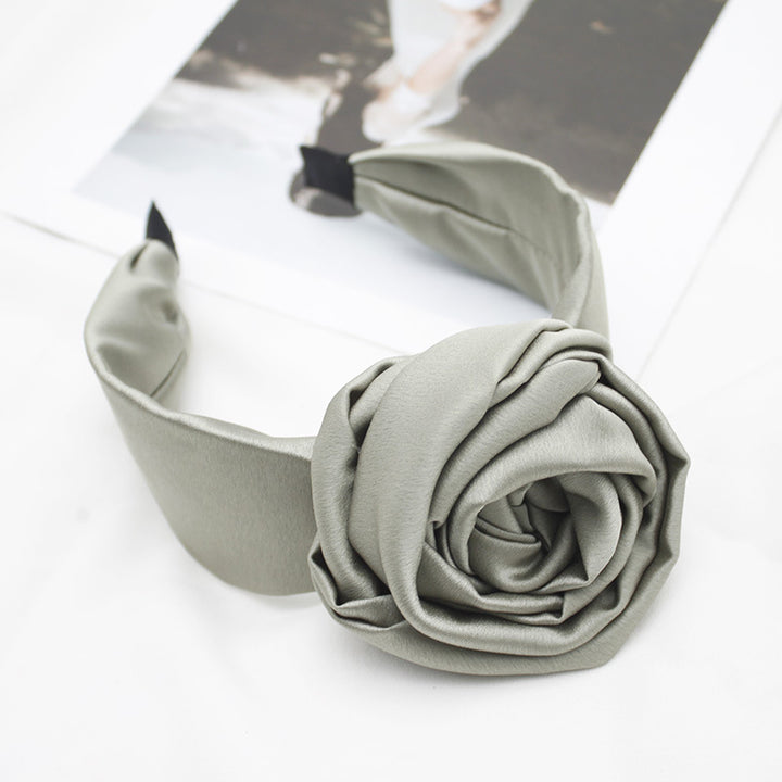 Fabric Fashion Satin Headband Hairpin Hair Accessories