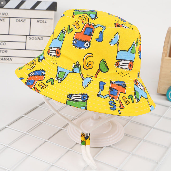 Sunshade Sun Cute Boy And Girl Pot Hat