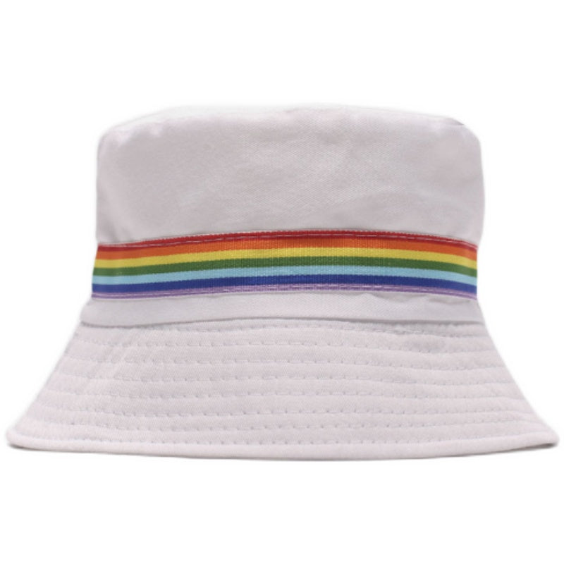 Rainbow Stripe Double Sided Fisherman Fashion