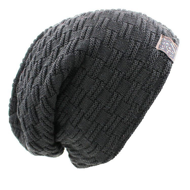 Tiger Head  Knitted Hat Winter Ear Protection Cycling Hat