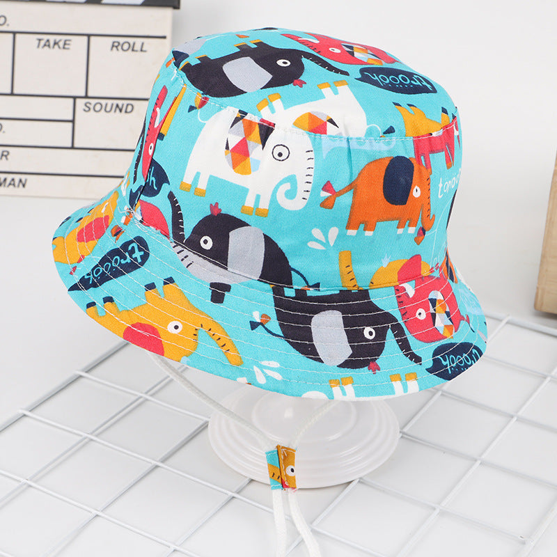 Sunshade Sun Cute Boy And Girl Pot Hat