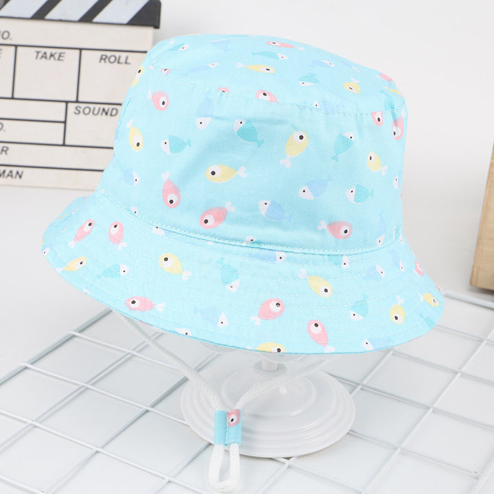 Sunshade Sun Cute Boy And Girl Pot Hat