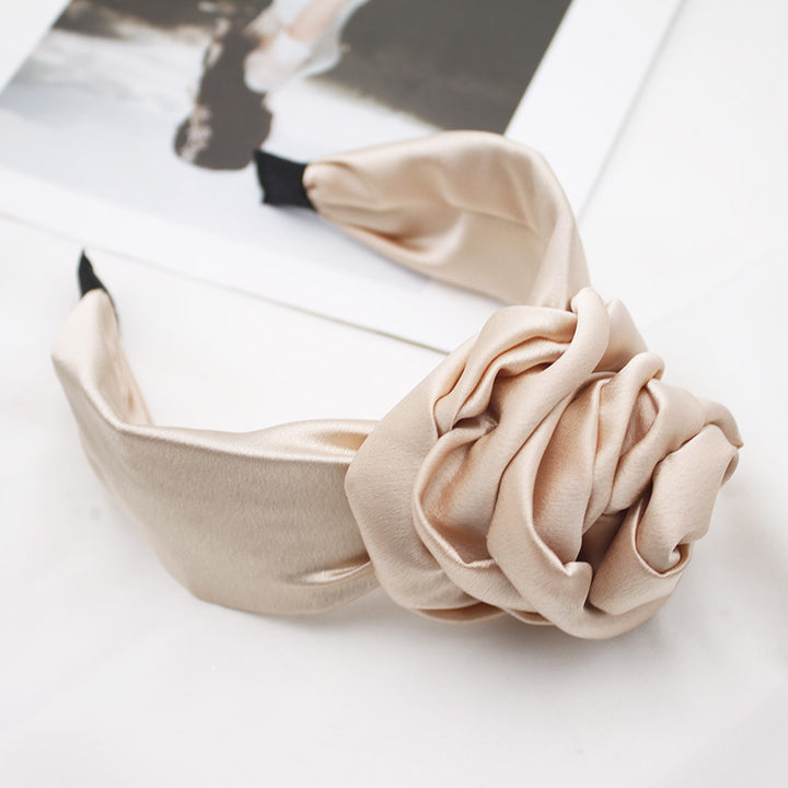 Fabric Fashion Satin Headband Hairpin Hair Accessories