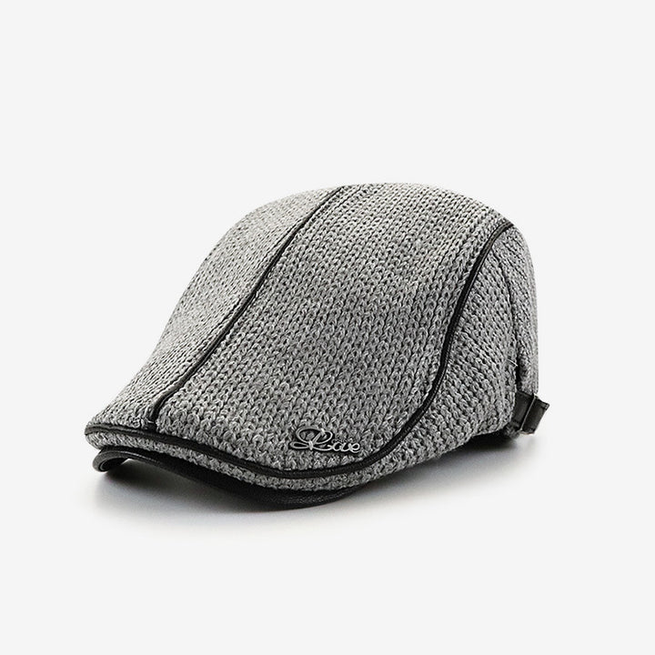 Men's Thickened Warm Casual British Knitted Hat