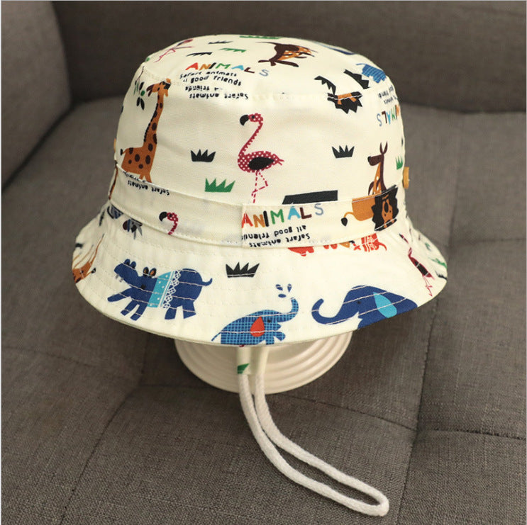 Sunshade Sun Cute Boy And Girl Pot Hat