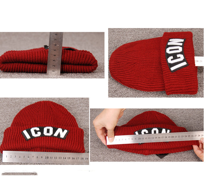 Men's And Women's Cold-proof Fashion Woolen Hats