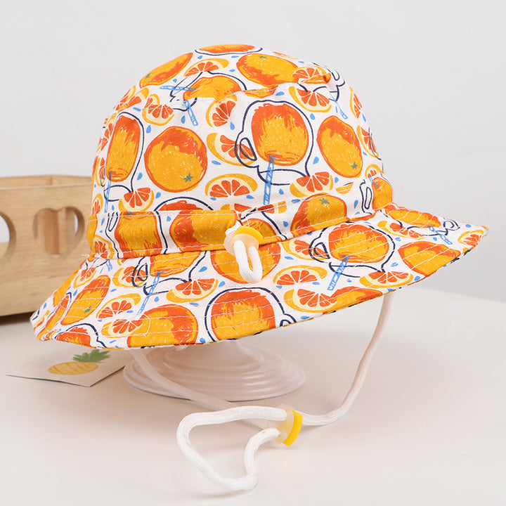 Sunshade Sun Cute Boy And Girl Pot Hat