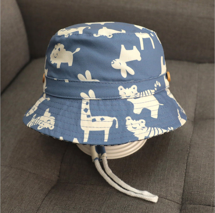 Sunshade Sun Cute Boy And Girl Pot Hat