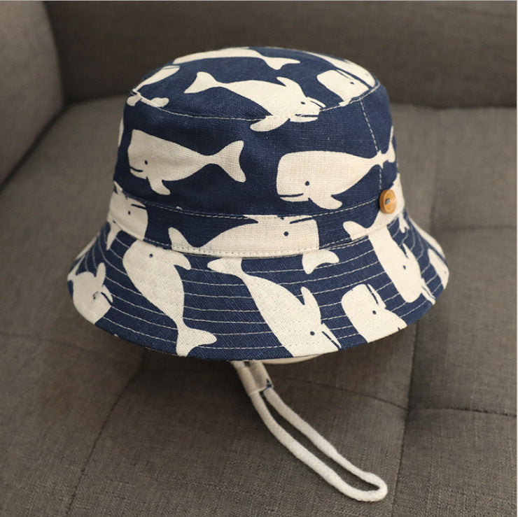 Sunshade Sun Cute Boy And Girl Pot Hat