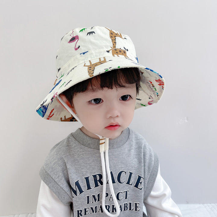 Sunshade Sun Cute Boy And Girl Pot Hat